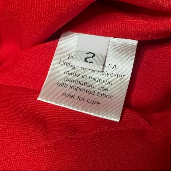 RACHEL COMEY Lace Red Rhoads Jumpsuit 2 - Picture 6 of 6